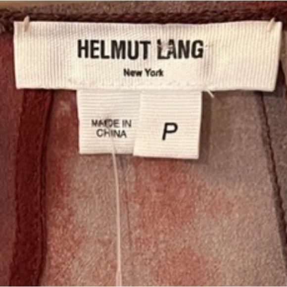 Helmut Lang sheer top P Small - Picture 3 of 4
